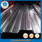 Hojas de cubierta de acero corrugado galvanizado para losa de concreto
