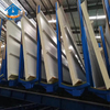 Panel de sándwich de PU de 4 costillas ignífugas de 100 mm para techo
