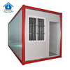 Casa de contenedor de ensamblaje rápido temporal modular para la vida/oficina 