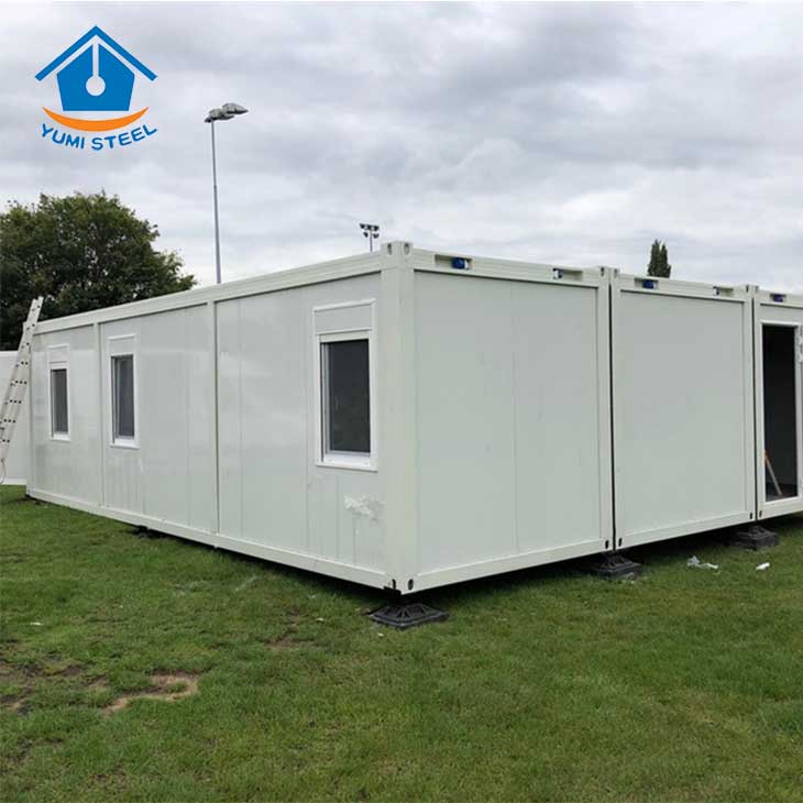 Contenedor de estructura de acero de embalaje plano portátil - Compre