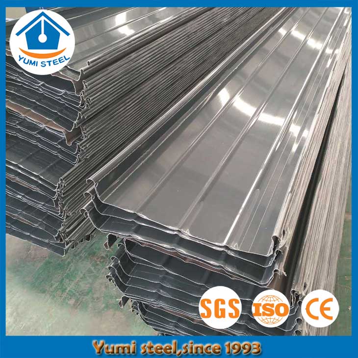 Hojas de aluminio para techos de metal de costura permanente