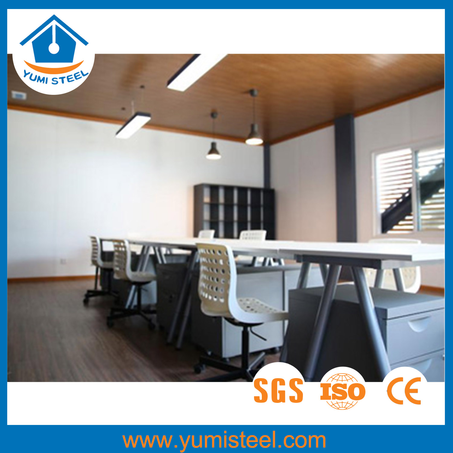 Casa prefabricada del envase de la cabina rápida